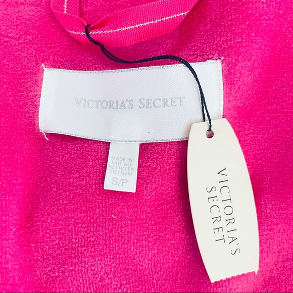 VICTORIA SECRET ROBE PINK SIZE S NEW - Picture 8 of 8